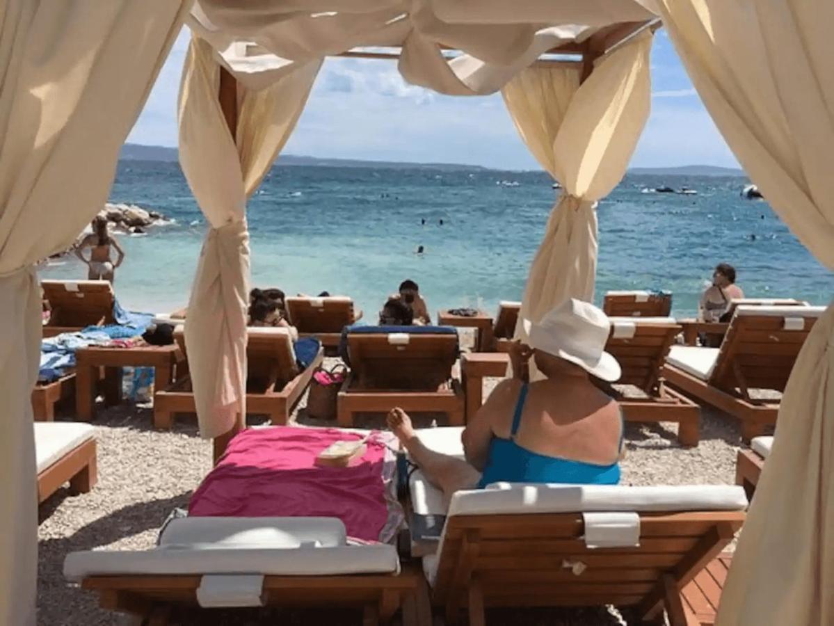 Beach Apartment Butterfly With Sea View Split Eksteriør billede